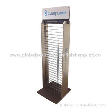 POP Metal phone accessories display stand, made of steel sheet